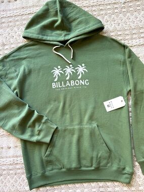 🔥🔥BILLABONG - FAR FROM SHORE PO FLEECE HOODIE SWEATSHIRT🔥🔥